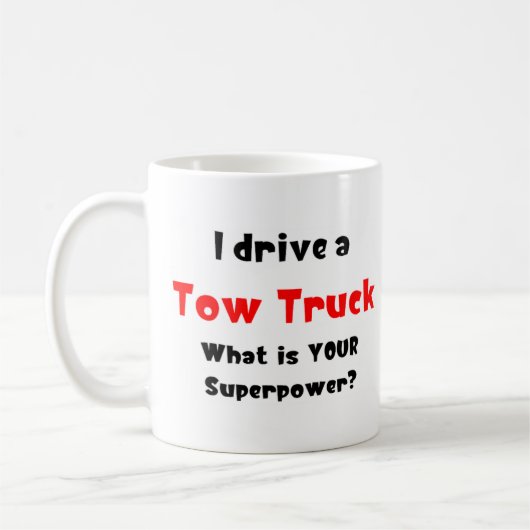 vrachtwagenchauffeur koffiemok (Links)