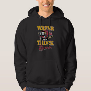 Vrachtwagenchauffeur Koningin Trucker Vervoer Rig  Hoodie