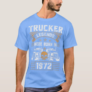 Vrachtwagenchauffeur Legend Birthday Trucker gebor T-shirt