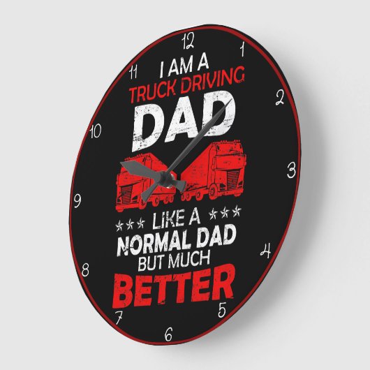 Vrachtwagenchauffeur: normaal, maar beter grote klok (Hoek)