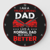 Vrachtwagenchauffeur: normaal, maar beter grote klok (Voorkant)