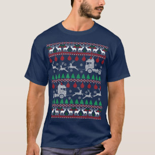 Vrachtwagenchauffeur Oogstjaar kersveetransportwuc T-shirt