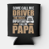 Vrachtwagenchauffeur Papa Blikjeskoeler (Voorkant)