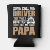Vrachtwagenchauffeur Papa Blikjeskoeler (Achterkant)