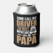 Vrachtwagenchauffeur Papa Blikjeskoeler (Blikje Achterkant)