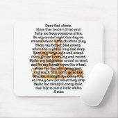 Vrachtwagenchauffeur Prayer Mousepad Muismat (Met muis)