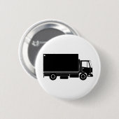vrachtwagenchauffeur ronde button 5,7 cm (Voorkant /achterkant)
