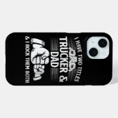 Vrachtwagenchauffeur & Vader Case-Mate iPhone Case (Achterkant (horizontaal))