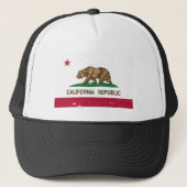  vrachtwagenchauffeur van de REPUBLIEK CALIFORNIA: Trucker Pet (Voorkant)
