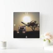 Vrachtwagenchauffeur Vierkante Klok (Huis)