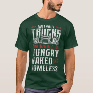 Vrachtwagenchauffeur Vintage Zonder Vrachtwagens J T-shirt