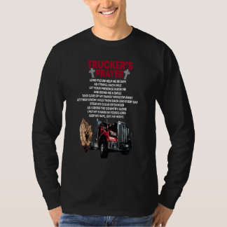 Vrachtwagenchauffeur Weg Vrachtwagenbestuurder Tre T-shirt