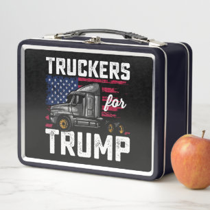 Vrachtwagenchauffeurs Voor Trump Presidentiële Ver