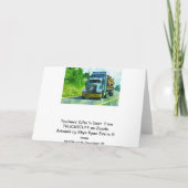 VRACHTWAGENCHAUFFEURS & VRACHTWAGENCHAUFFEURS krij Kaart (Achterkant)