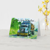 VRACHTWAGENCHAUFFEURS & VRACHTWAGENCHAUFFEURS krij Kaart (Gele Bloem)