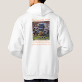 Vrachtwagenchauffeurs Vs .  Herten Hoodie (Achterkant)