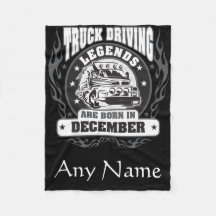 Vrachtwagenchauffeurs worden in december geboren