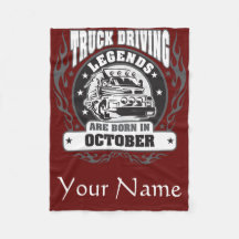 Vrachtwagenchauffeurs worden in oktober geboren