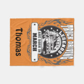 Vrachtwagenchauffeurs zijn geboren in maart Naam t Fleece Deken (Voorkant (Horizontaal))