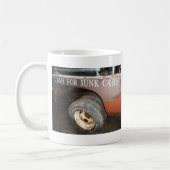  vrachtwagengeld voor junk Car Sign Koffiemok (Links)