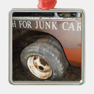 vrachtwagengeld voor junk Car Sign Metalen Ornament