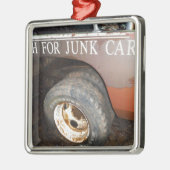  vrachtwagengeld voor junk Car Sign Metalen Ornament (Links)