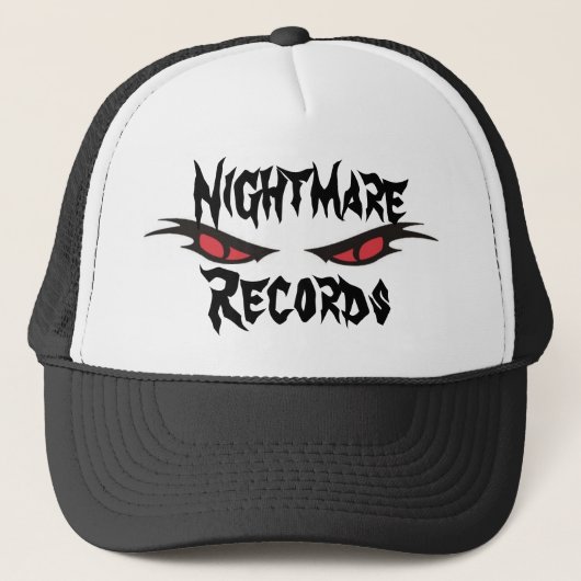 vrachtwagenhoed, nachtmerrie records trucker pet (Voorkant)