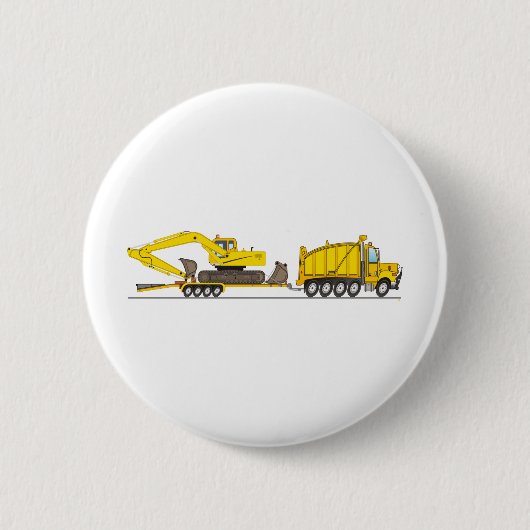 Vrachtwagenkraan voor zware accijns ronde button 5,7 cm (Voorkant)