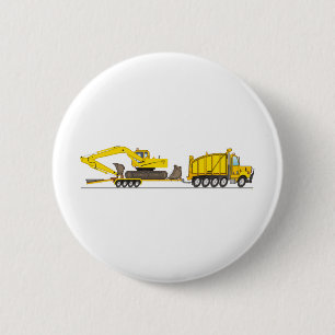 Vrachtwagenkraan voor zware accijns ronde button 5,7 cm