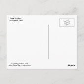 Vrachtwagenongeluk, Los Angeles, Vintage 1951 Briefkaart (Achterkant)