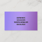 Vrachtwagenreparatie Visitekaartje (Achterkant)