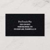 Vrachtwagenreparatiepremie Visitekaartje (Achterkant)