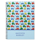 Vrachtwagens Bouwvoertuigen voor Jongens Schattig Notitieboek (Voorkant)