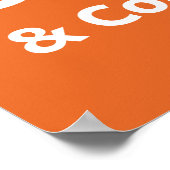 Vrachtwagens, cowboys en country Music Poster (Hoek)