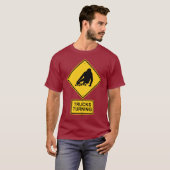 vrachtwagens die skateboarden t-shirt draaien (Voorkant volledig)