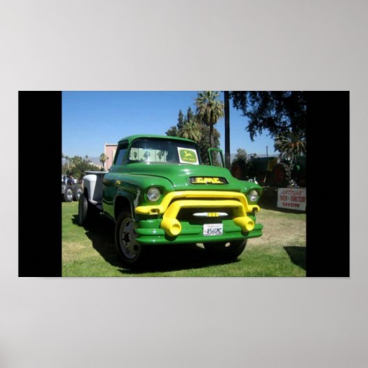 vrachtwagens GMC poster (Voorkant)