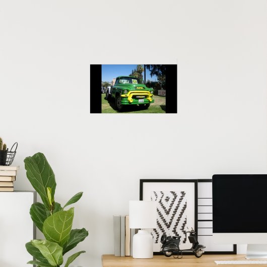 vrachtwagens GMC poster (Thuiskantoor)