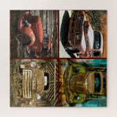  vrachtwagens legpuzzel (Horizontaal)