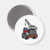 Vrachtwagens! Magneet (Voorkant / Achterkant)