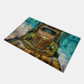  vrachtwagens met whisky deurmat (Schuin)