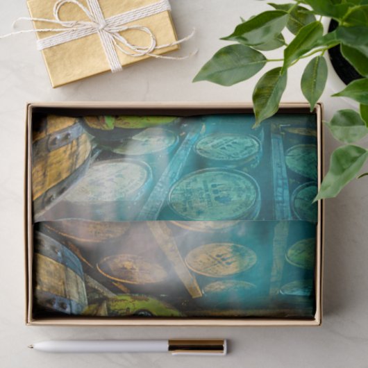  vrachtwagens met whisky tissuepapier (Geschenk)