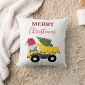 Vrachtwagens voor de bouw van kerst kussen (Deken)