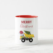 Vrachtwagens voor de bouw van kerst mok (Midden)