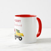 Vrachtwagens voor de bouw van kerst mok (Voorkant rechts)