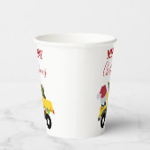 Vrachtwagens voor de bouw van kerst papieren bekers (Rechts)