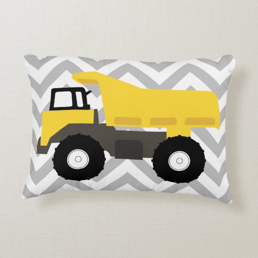 Vrachtwagens voor de bouw van pompwagens accent kussen (Achterkant)