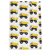 Vrachtwagens voor de bouw van pompwagens medium cadeauzakje (Voorkant)