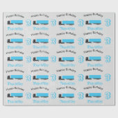 Vrachtwagens voor opleggers en vrachtwagens van op cadeaupapier (Vlak)