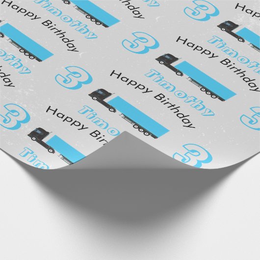 Vrachtwagens voor opleggers en vrachtwagens van op cadeaupapier (Hoek)