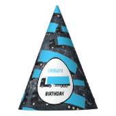 Vrachtwagens voor opleggers en vrachtwagens van op feesthoedjes (Voorkant)